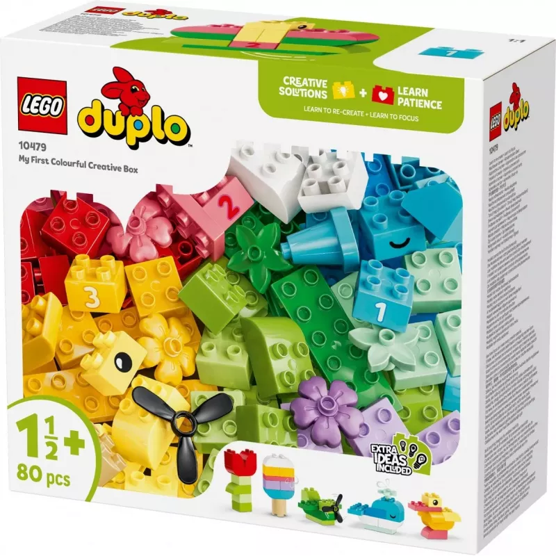 LEGO DUPLO 10479 Caja creativa de colores (80 piezas)