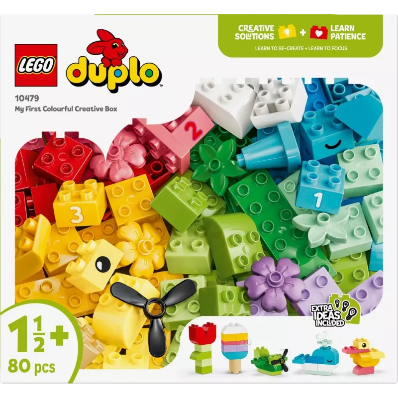 LEGO DUPLO 10479 Caja creativa de colores (80 piezas)