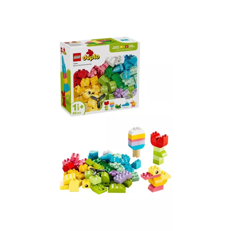 LEGO DUPLO 10479 Caja creativa de colores (80 piezas)