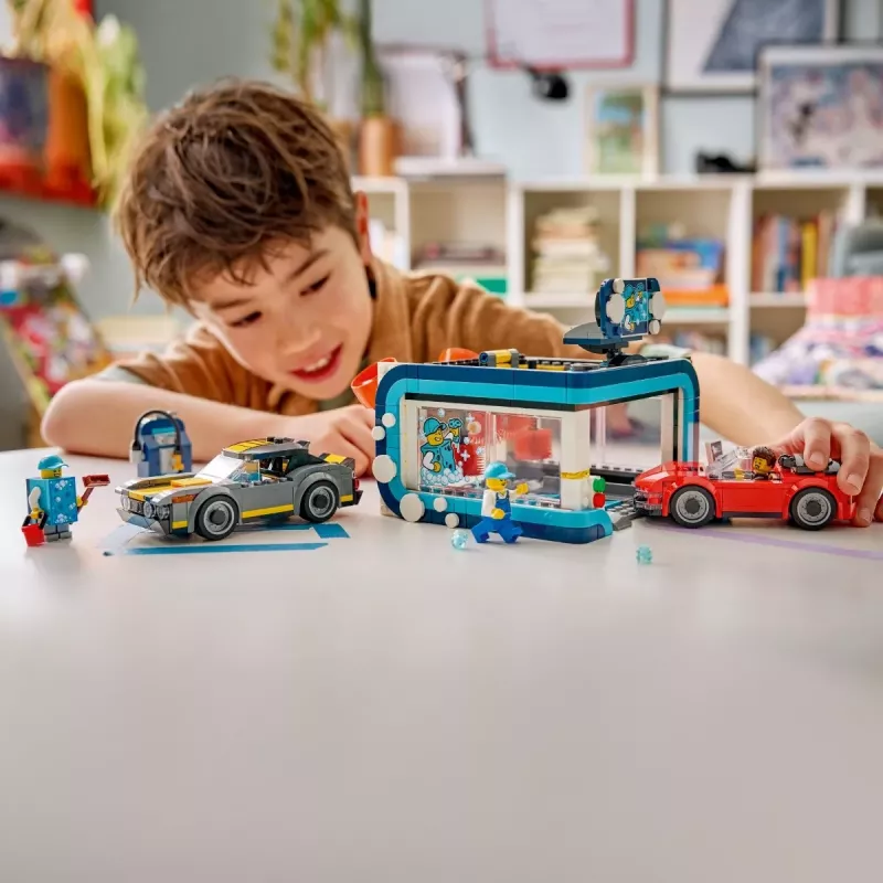 LEGO City 60497 Túnel de lavado de coches drive-through (583 piezas)