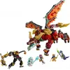 LEGO NINJAGO 71868 Mech dragón transformable de Wyldfyre (821 piezas)