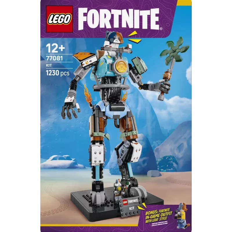 LEGO Fortnite 77081 KIT figura mech para construir (1230 piezas)