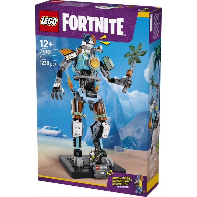 LEGO Fortnite 77081 KIT figura mech para construir (1230 piezas)