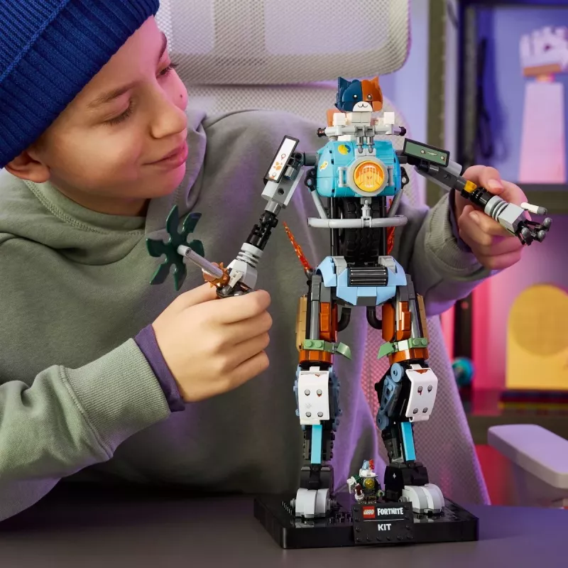 LEGO Fortnite 77081 KIT figura mech para construir (1230 piezas)