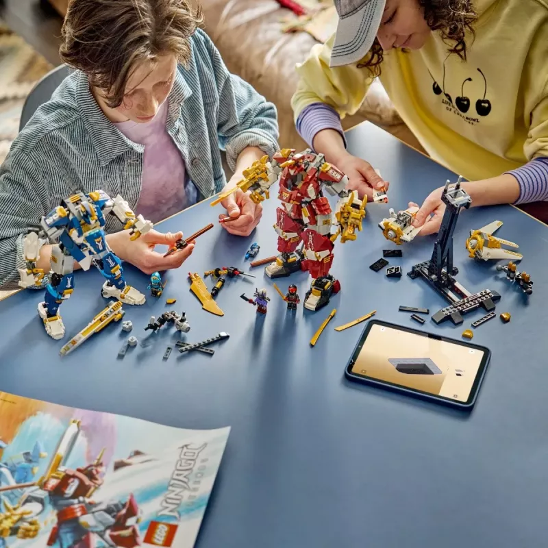 LEGO NINJAGO 71870 Los mechs titán gemelos (1707 piezas)