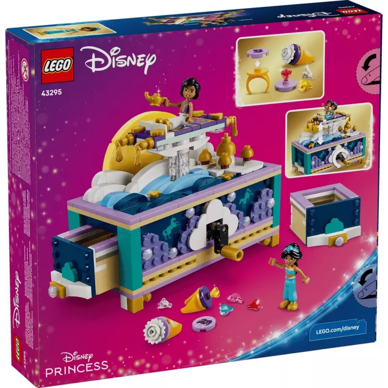 LEGO Disney 43295 Joyero de Jasmín (458 piezas)