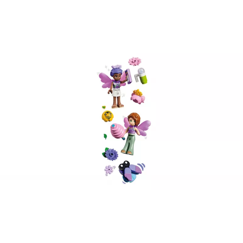 LEGO Friends 42702 Vuelta en tazas de té giratorias de flores y hadas (321 piezas)