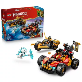 LEGO NINJAGO 71864 Vehículos combinados de Kai y Cole (394 piezas)