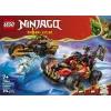 LEGO NINJAGO 71864 Vehículos combinados de Kai y Cole (394 piezas)
