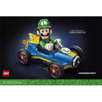 LEGO Super Mario 72050 Mario Kart - Luigi y Mach 8 (2234 piezas)