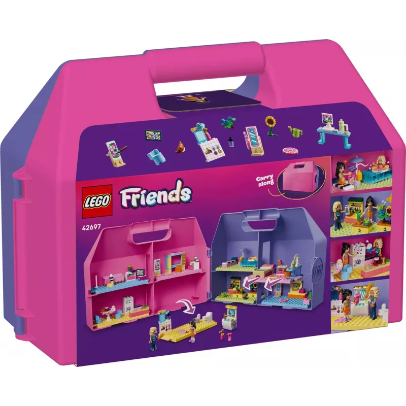 LEGO Friends 42697 Maleta de casa de muñecas creativa (355 piezas)