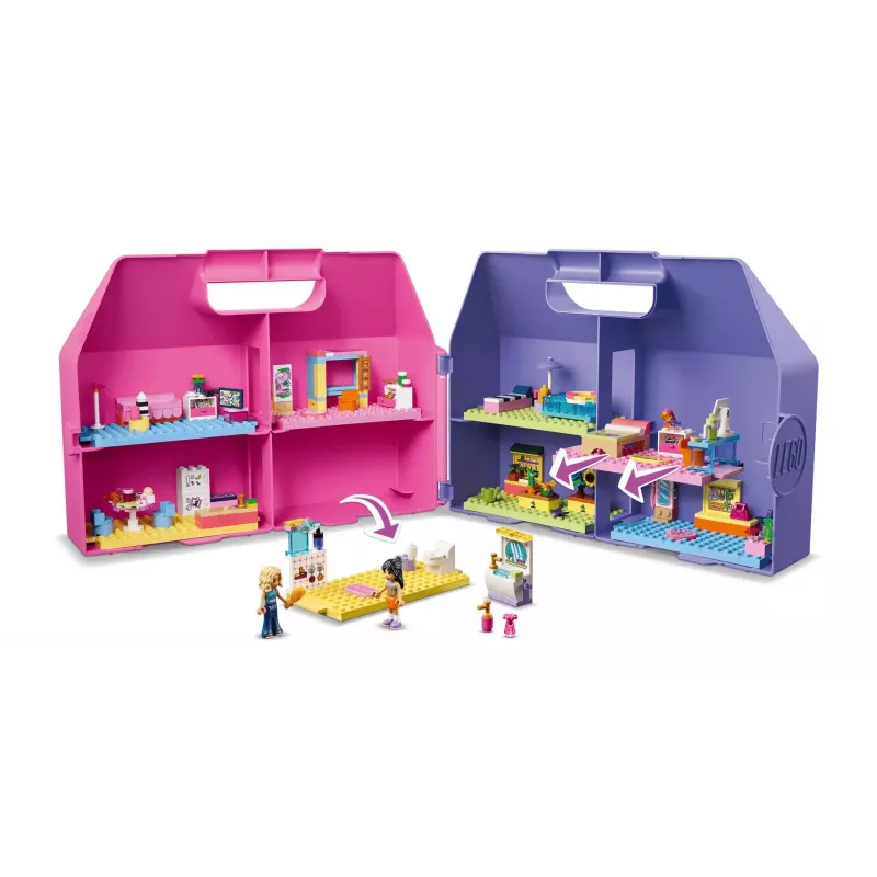 LEGO Friends 42697 Maleta de casa de muñecas creativa (355 piezas)