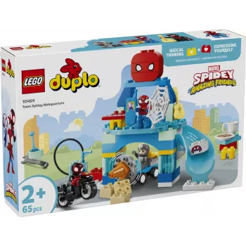 LEGO DUPLO Marvel 10464 Escondite del equipo Spidey (65 piezas)