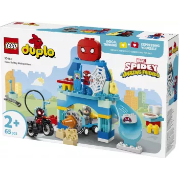 LEGO DUPLO Marvel 10464 Escondite del equipo Spidey (65 piezas)