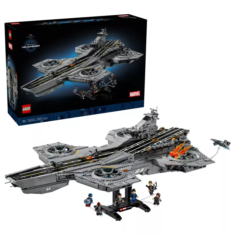 LEGO Marvel 76354 Helicarrier de S.H.I.E.L.D. (3057 piezas)