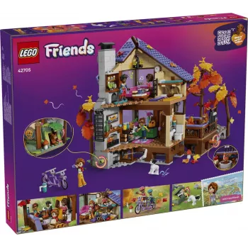 LEGO Friends 42705 Cabaña acogedora del bosque otoñal (1229 piezas)