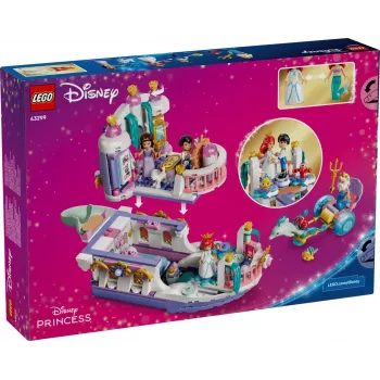LEGO Disney 43299 Barco de boda real de Ariel (519 piezas)