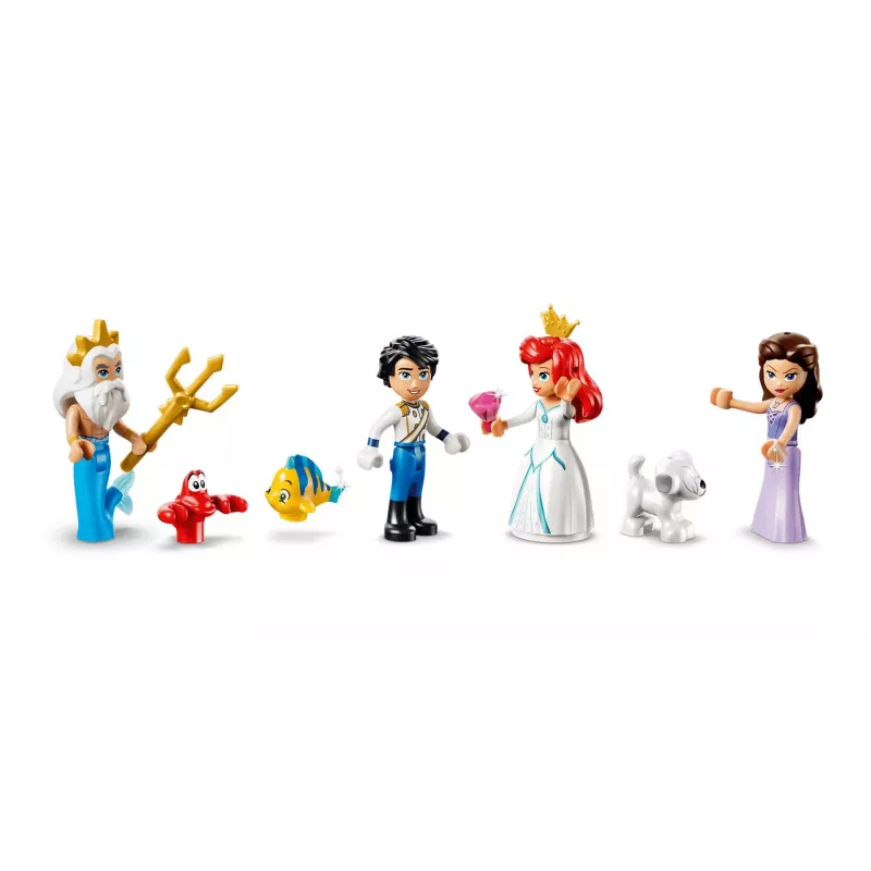 LEGO Disney 43299 Barco de boda real de Ariel (519 piezas)
