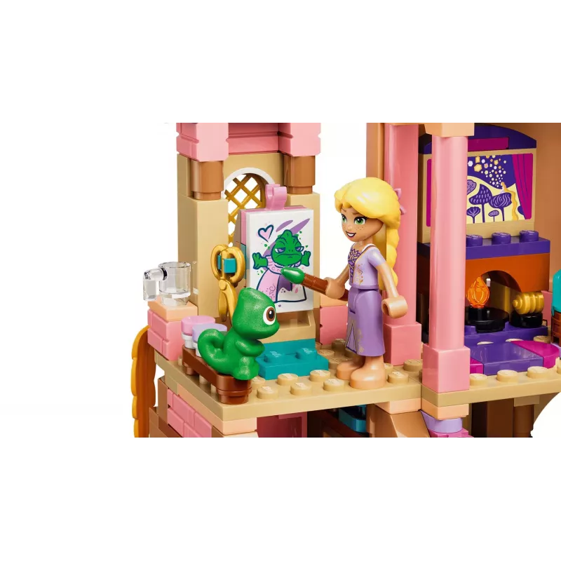 LEGO Disney 43297 Castillo de Rapunzel (676 piezas)