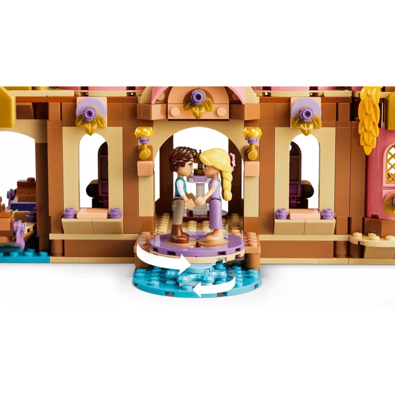 LEGO Disney 43297 Castillo de Rapunzel (676 piezas)