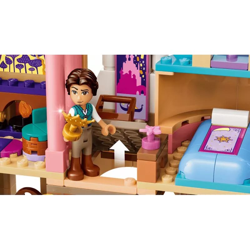 LEGO Disney 43297 Castillo de Rapunzel (676 piezas)
