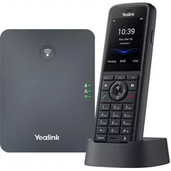 Yealink SIP-W79P Pro Sistema de telefonía DECT-IP robusto Negro (W70B + W59R Pro, IP67, Bluetooth 5.2)