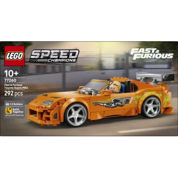 LEGO Speed Champions 77260 The Fast and The Furious Toyota Supra MK4 (292 piezas)
