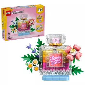 LEGO Creator 3 en 1 31383 Frasco de perfume Floral Decor (286 piezas)