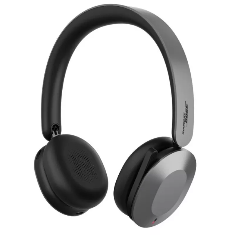 Lenovo ThinkPad Auriculares plegables inalámbricos de doble modo con ANC 8550 (Aura Edition) - USB-A, Microsoft Teams, Sound by Bose, Bluetooth 5.3, Black & Silver