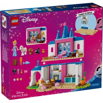 LEGO Disney 43283 Castillo de los amigos animales de Cenicienta (149 piezas)