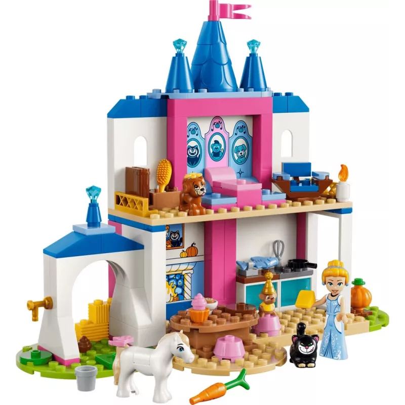LEGO Disney 43283 Castillo de los amigos animales de Cenicienta (149 piezas)