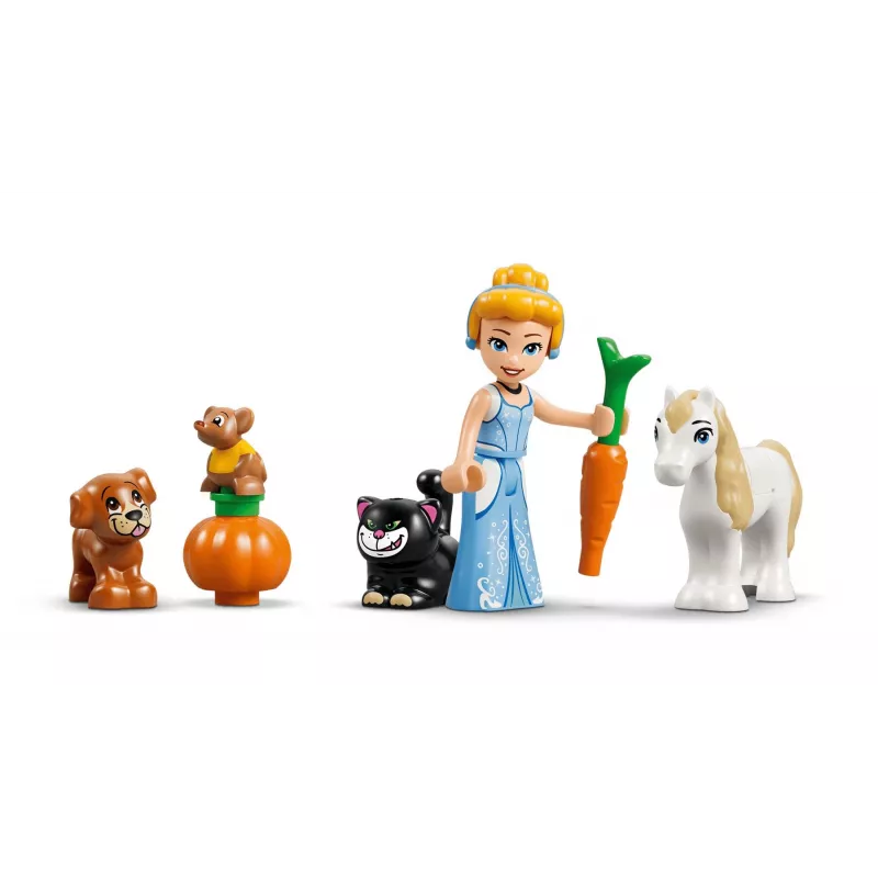 LEGO Disney 43283 Castillo de los amigos animales de Cenicienta (149 piezas)
