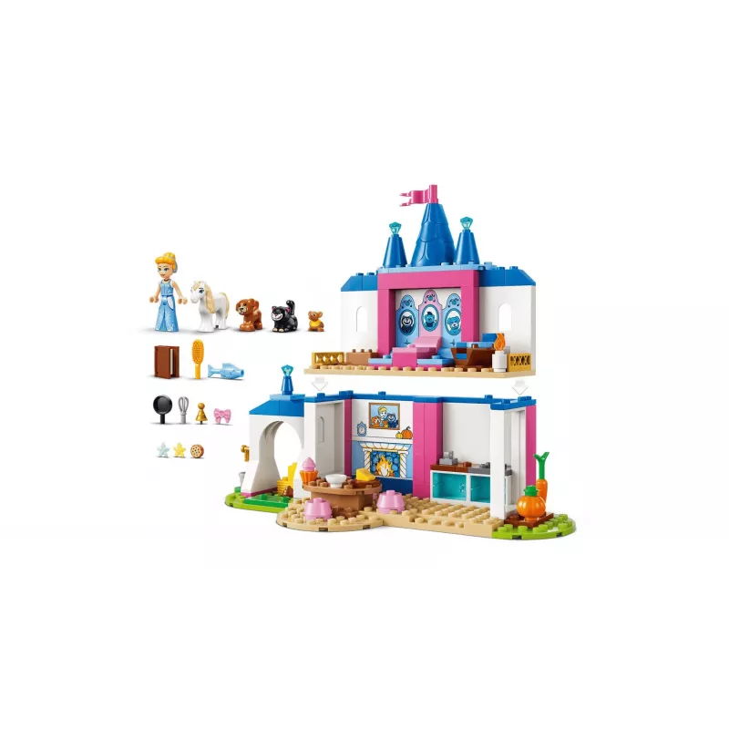 LEGO Disney 43283 Castillo de los amigos animales de Cenicienta (149 piezas)
