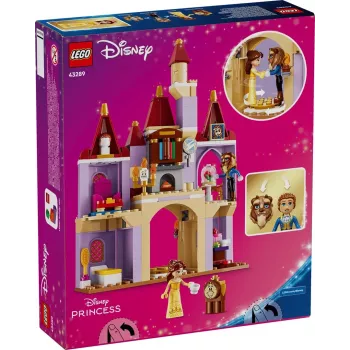 LEGO Disney 43289 Castillo encantado de Bella y la Bestia (254 piezas, a partir de 5 años)