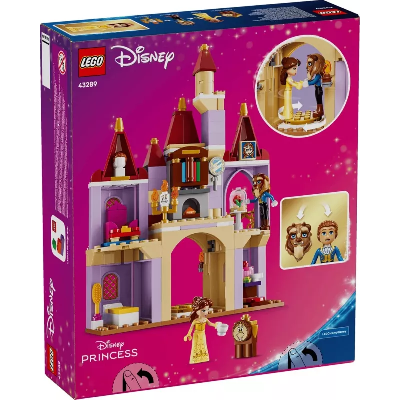 LEGO Disney 43289 Castillo encantado de Bella y la Bestia (254 piezas, a partir de 5 años)