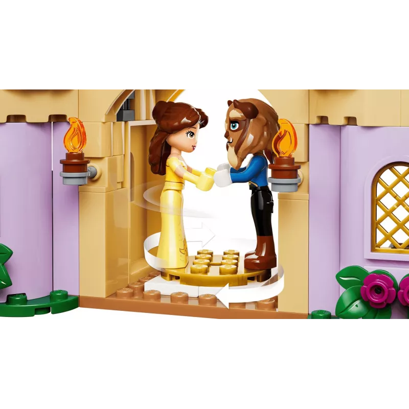 LEGO Disney 43289 Castillo encantado de Bella y la Bestia (254 piezas, a partir de 5 años)