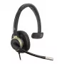HP Poly Mission 815 Auricular alámbrico USB monoaural, cancelación de ruido con IA, audio superwideband, USB-C/USB-A (C01F8AA#AC3)