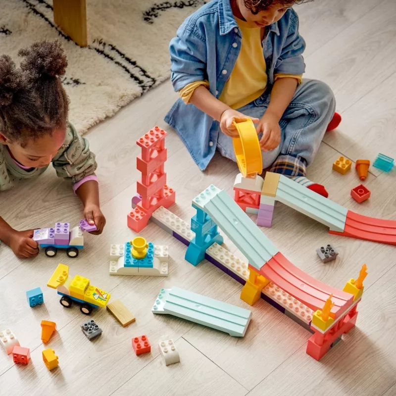 LEGO DUPLO 10478 3 en 1 Rampas creativas con vehículos