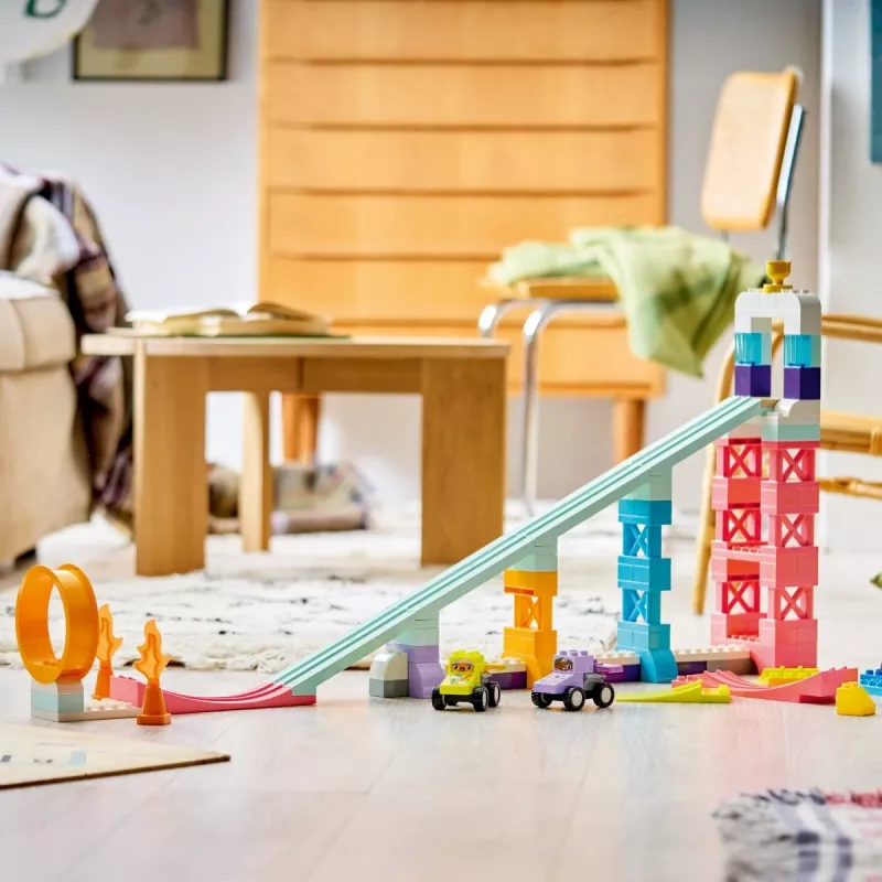 LEGO DUPLO 10478 3 en 1 Rampas creativas con vehículos