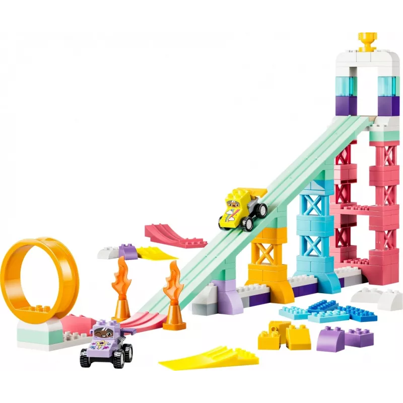 LEGO DUPLO 10478 3 en 1 Rampas creativas con vehículos
