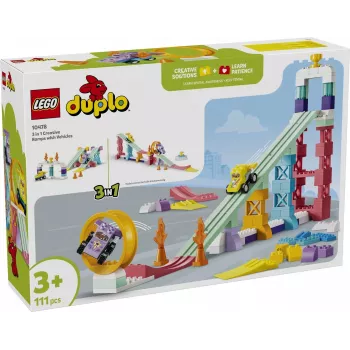 LEGO DUPLO 10478 3 en 1 Rampas creativas con vehículos