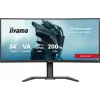 iiyama G-Master GCB3484WQSU-B2 Red Eagle Monitor gaming curvo 86,4 cm (34 inch) 3440 x 1440 píxeles UWQHD VA 200Hz 0,6ms FreeSync Premium HDMI DisplayPort USB Hub Altavoces Negro