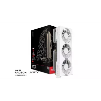 XFX Swift Radeon RX 9070 GRE White Triple Fan AMD 12 GB GDDR6 Tarjeta gráfica