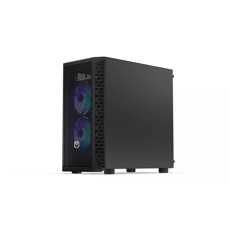 Caja de PC Endorfy Signum M30 ARGB — Micro Tower mATX, frontal de malla, 3 ventiladores ARGB de 120 mm, cristal templado, USB-C 20 Gb/s