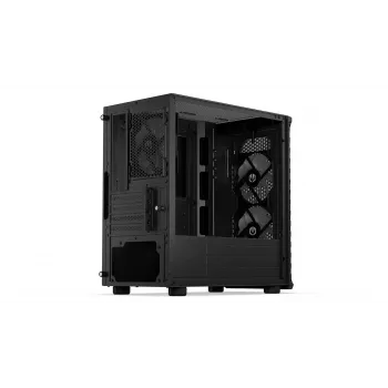 Caja de PC Endorfy Signum M30 ARGB — Micro Tower mATX, frontal de malla, 3 ventiladores ARGB de 120 mm, cristal templado, USB-C 20 Gb/s