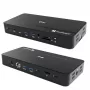 i-tec TB5 Triple Display Docking Station, 2x Thunderbolt 5, DP 2.1, 6x USB, ranura M.2 NVMe, LAN 2,5G, SD/microSD, Audio, PD 140W