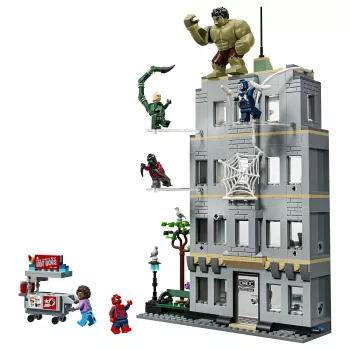 LEGO Marvel 76350 Spider-Man vs. Hulk Epic Clash (534 piezas)