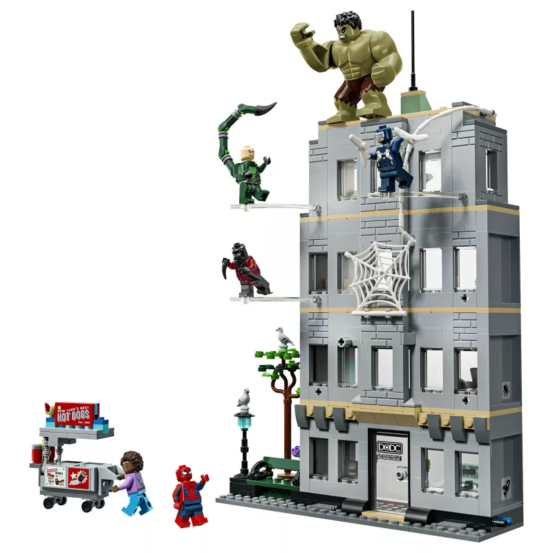 LEGO Marvel 76350 Spider-Man vs. Hulk Epic Clash (534 piezas)