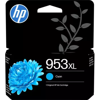 HP 953XL Cartucho de tinta Cyan original de alto rendimiento (F6U16AE)