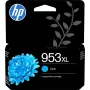HP 953XL Cartucho de tinta Cyan original de alto rendimiento (F6U16AE)